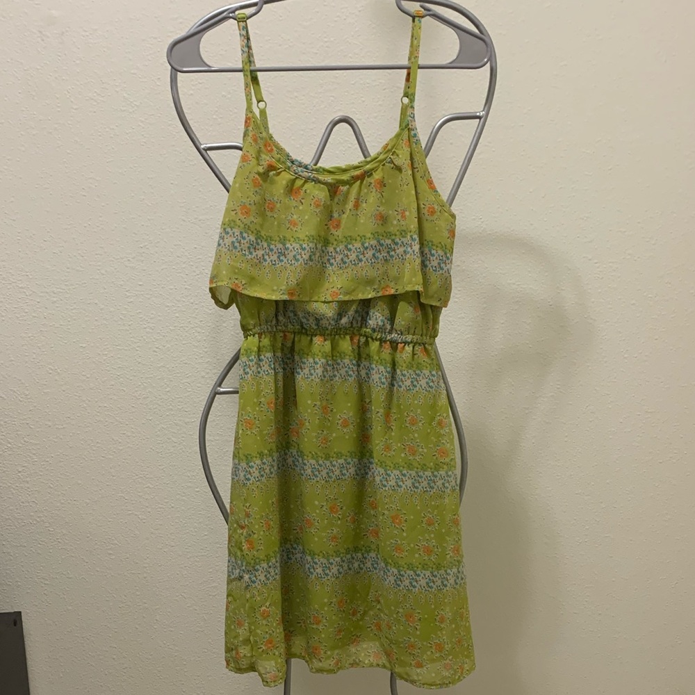 Summer dress with flowers